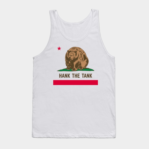 Hank The Tank Tank Top by Hankasaurus